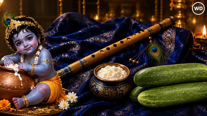 Janmashtami 2026: Why Is Cucumber Cut at Midnight? The Fascinating Story Behind the Ritual