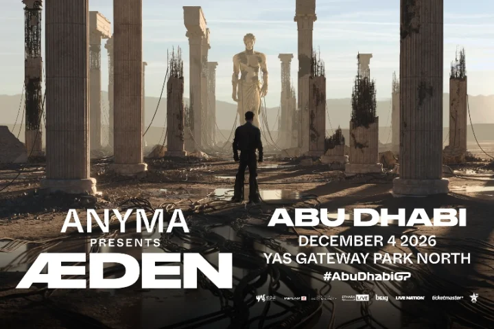Anyma to Perform at Yas Gateway Park as Part of the Official Abu Dhabi Grand Prix After-Party This December