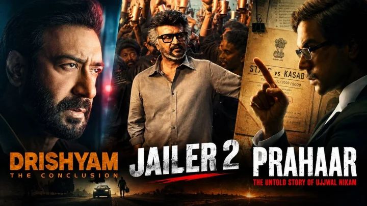 October 2026 Will Be a Movie Lover's Month! Drishyam 3 to Jailer 2, Check Full List