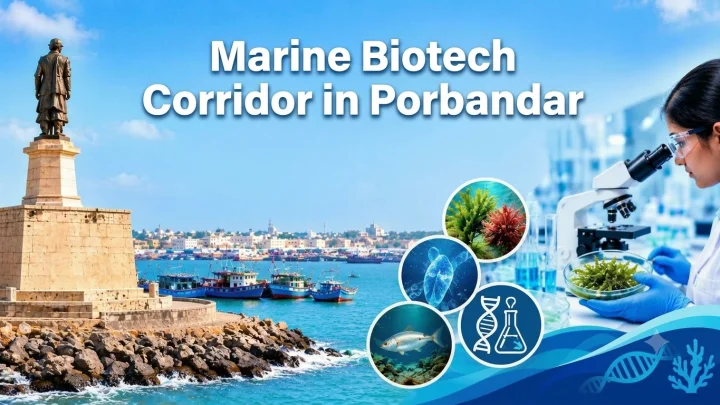 Gujarat Plans ₹100 Crore Marine Biotechnology Corridor in Porbandar: What the Project Will Do