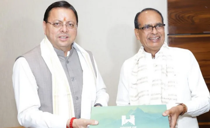 CM Dhami Meets Union Minister Shivraj Singh Chouhan, Rural Road Connectivity in Uttarakhand to Get a Major Boost