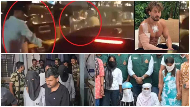 Tiger Shroff Firing Case: 3 Key Accused Brought to Mumbai from Kota; 4 More, Including 2 Women, Arrested