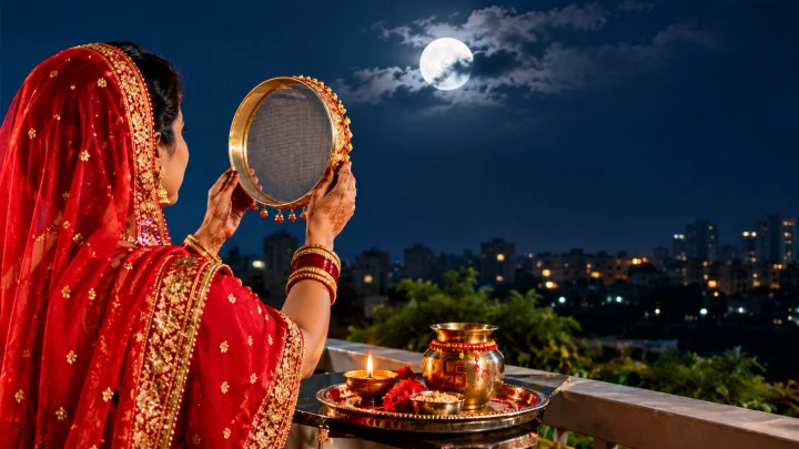 Karwa Chauth 2026: Moon Hidden Behind Clouds? Know How to Break Your Fast