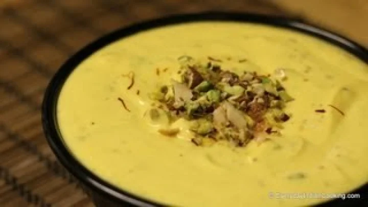 કેસર શ્રીખંડ  ગુજરાતી રસોઈ 