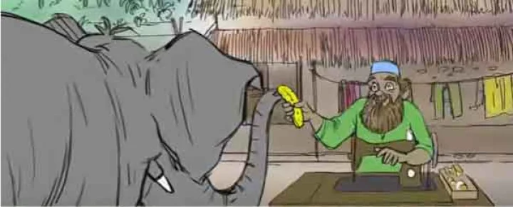 ગુજરાતી બાળવાર્તા - હાથી અને દરજી