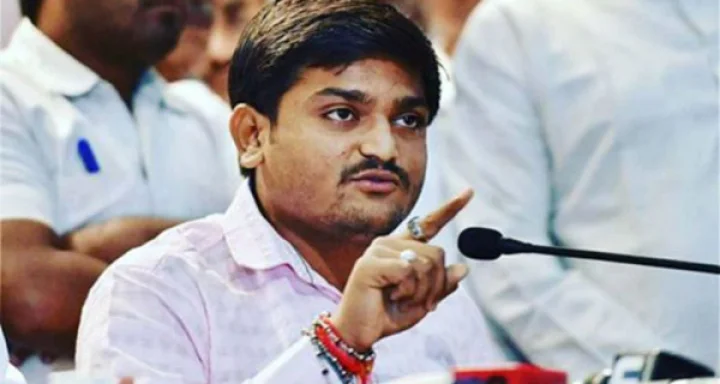 પાટીદાર નેતા હાર્દિક પટેલ