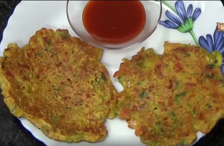 સ્વાદિષ્ટ રેસીપી -  Veg Omelette