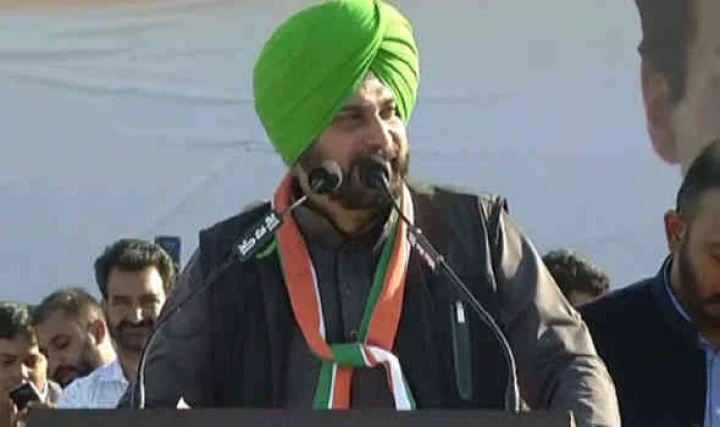 navjot singh sidhu resigns