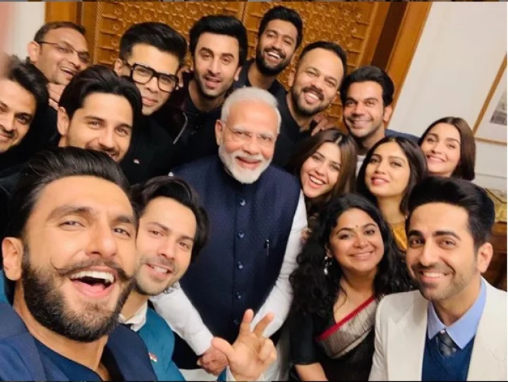 PM Narendra Modi urges film stars to encourage people to vote
