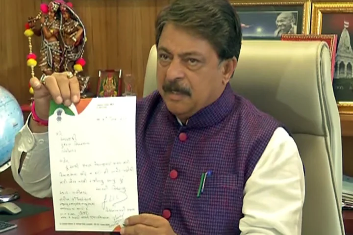 જવાહર ચાવડાનું રાજીનામું