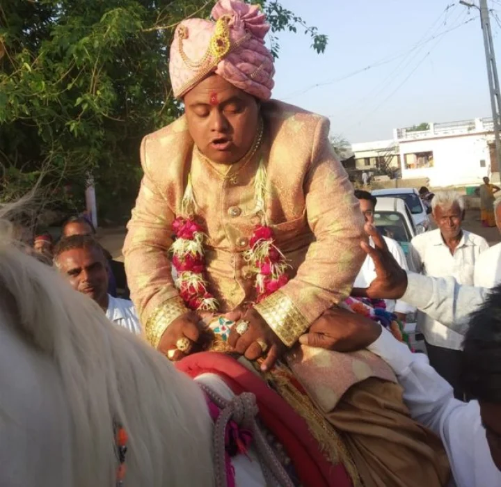 એક એવા લગ્ન જેમાં પીઠી ચોળાઈ