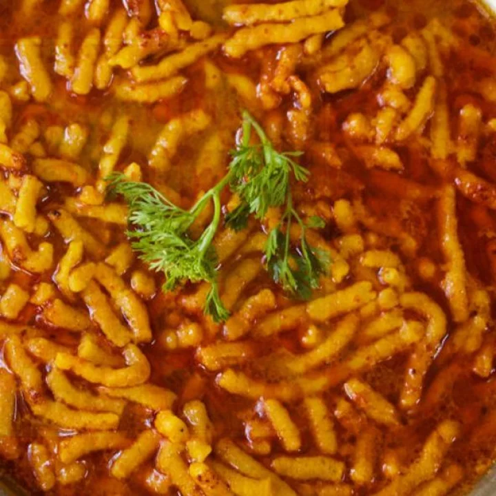 zomato પાસેથી સેવ-ટામેટાંનું શાક મંગાવ્યું, પેકેટ ખોલ્યું અને શાકમાં એક હાડકું મળ્યું.