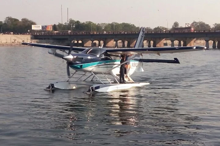 Gujarat Sea plane