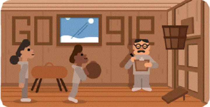 James Naismith Google Doodle