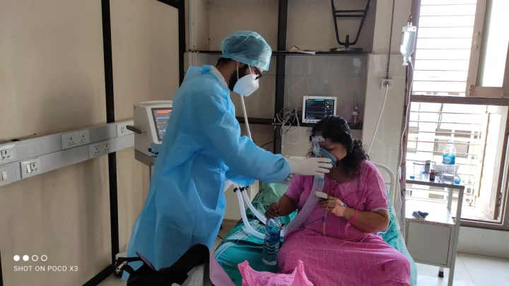love and care of corona patient