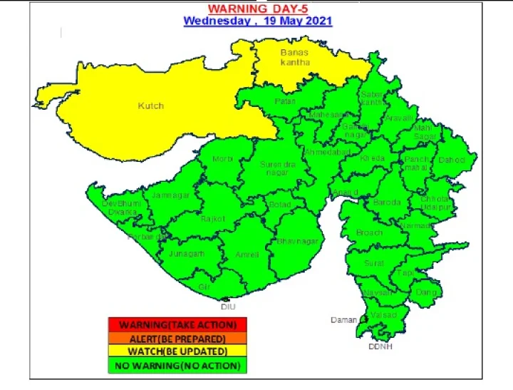 તૌકતે ગુજરાતમાં ત્રાટકશે 