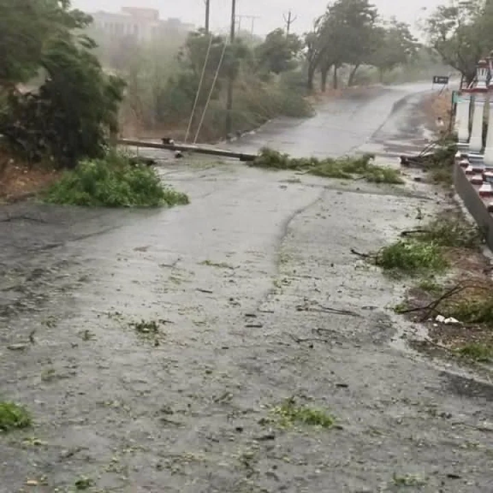 Cyclone Dana landfall :  ઓડિશાના ધામરા-ભીતરકણિકામાં લેન્ડફોલ દરિયાકાંઠે ટકરાયુ 'દાના' વાવાઝોડું, રસ્તાઓ ઉખડી ગયા