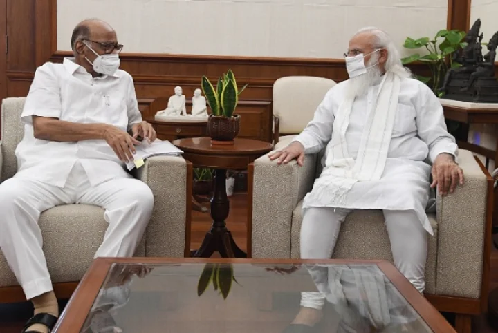 PM મોદીની NCP ચીફ શરદ પવાર
