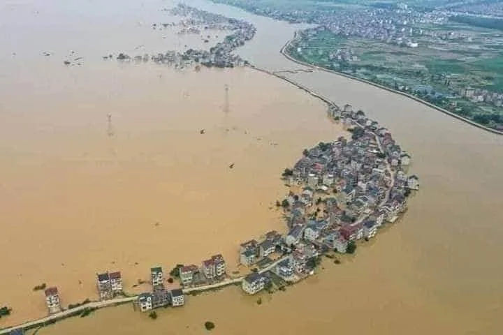 Heavy Rain In Central China