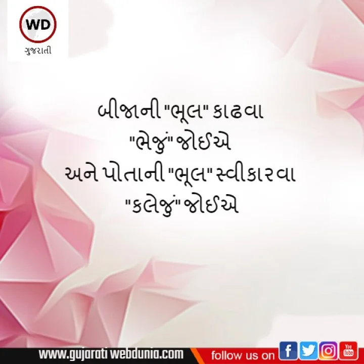 Suvichar in gujarati
