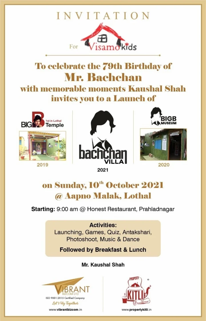 Amitabh Bachchan birthday