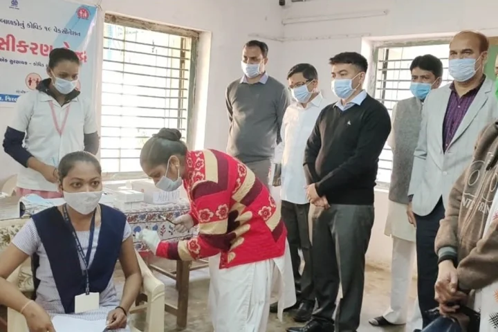 On the first day in Dahod