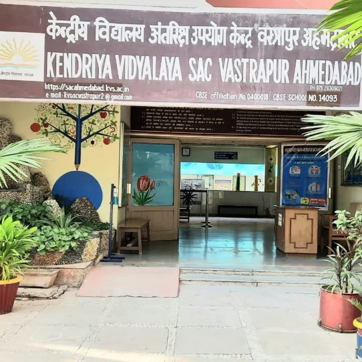 In Kendriya Vidyalaya in Ahmedabad