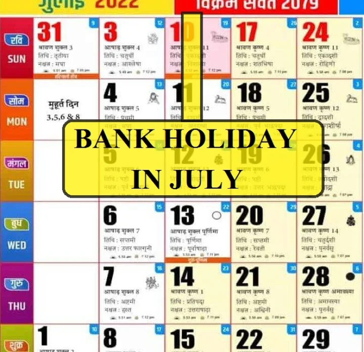BANK HOLIDAY
