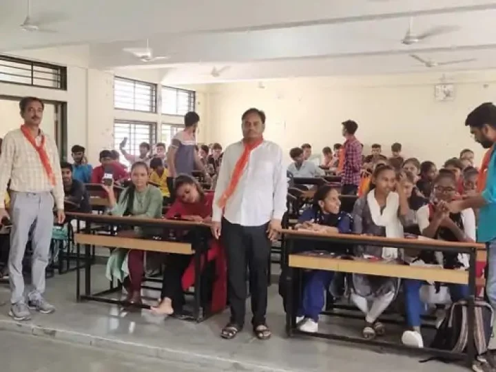 BJP launches membership drive by infiltrating Bahucharaji's colleges