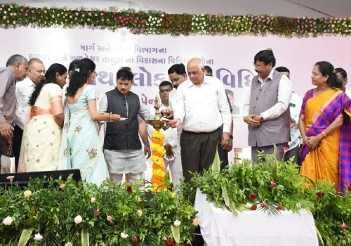 Nadiad were given Rs. 42.30 crore worth of development