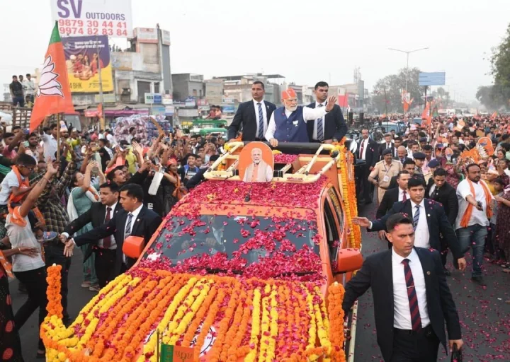 ભાજપ મોદી ભરોસે