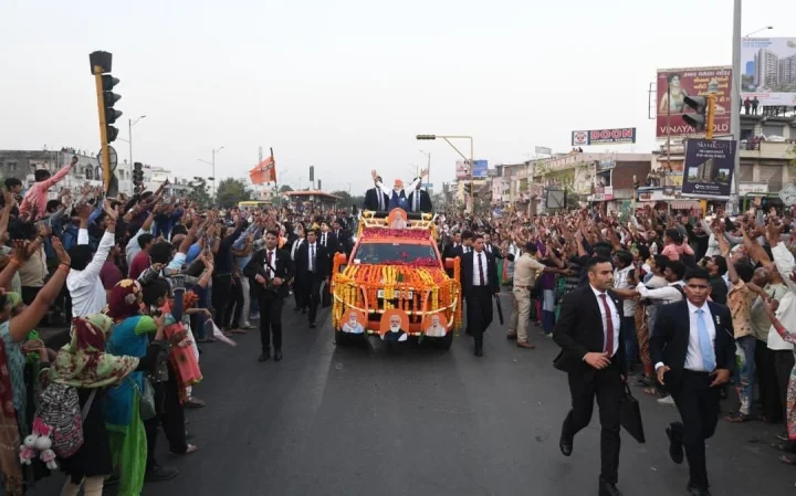 Prime Minister Modi addressed a total of 38 meetings