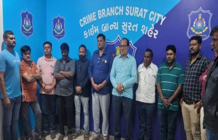 In Surat police action against moneylenders