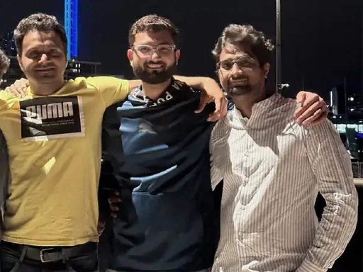 Three friends from Ahmedabad