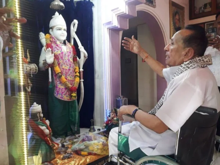 raided the house of 'Lankesh'