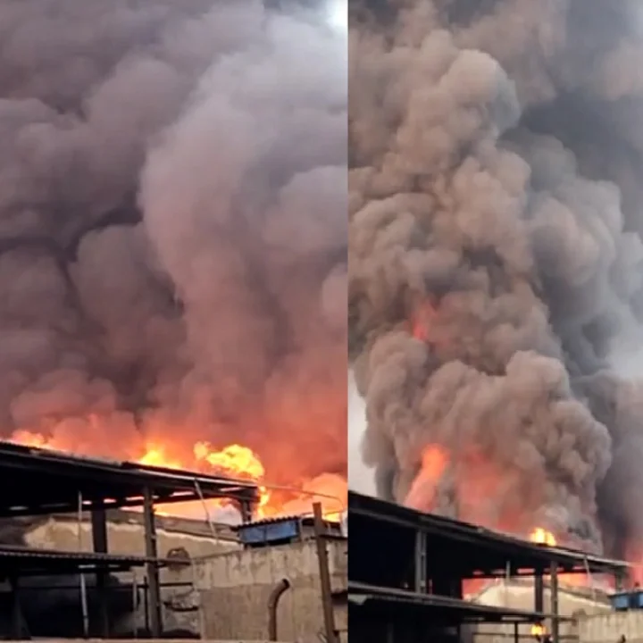fire in surat