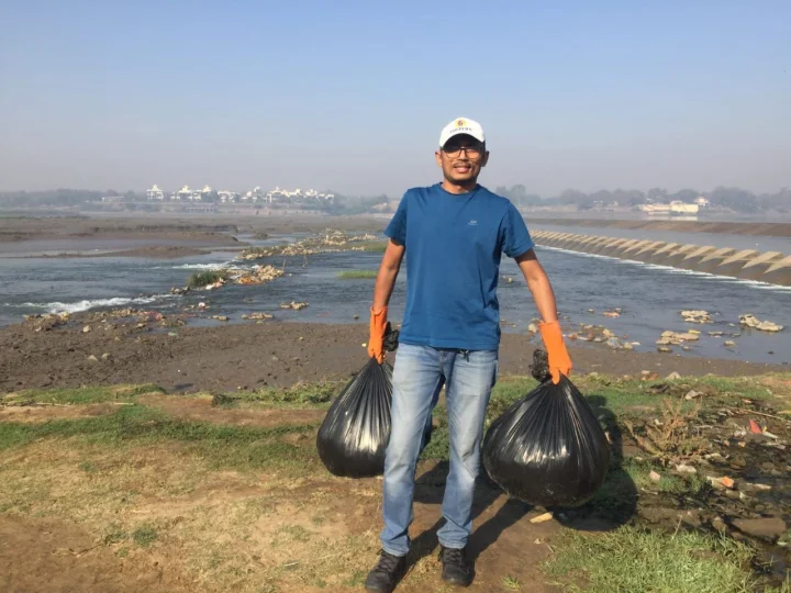 clean river