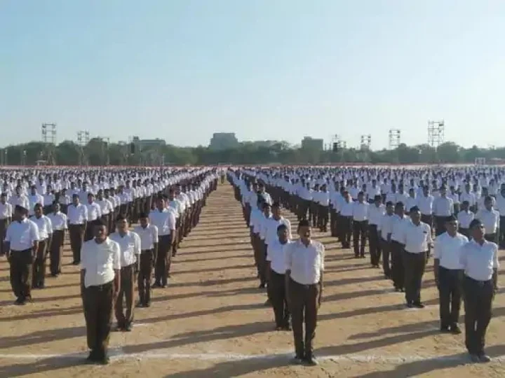 અમદાવાદના GMDC ગ્રાઉન્ડમાં RSS