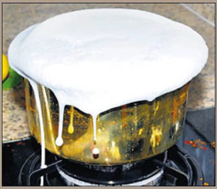 Milk boiling tips