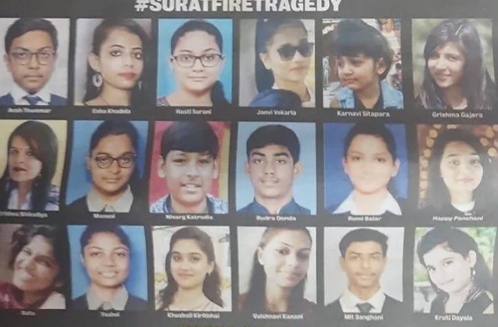 Takshashila  fire