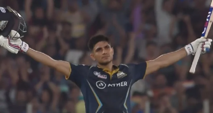 Shubman Gill hits third century in IPL 2023
