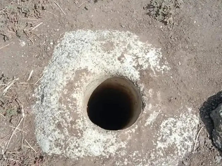A two-and-a-half-year-old girl fell into a borewell while playing in Jamnagar