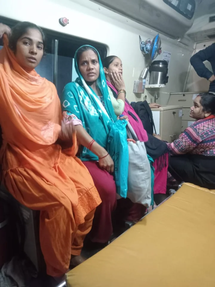 Migration of 73 pregnant women from coastal areas