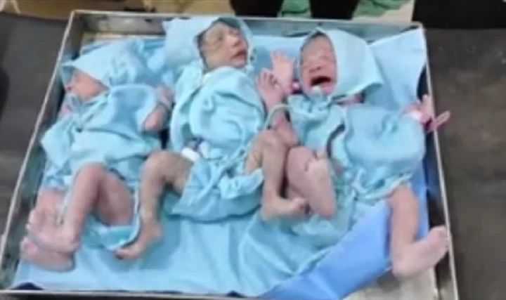 Woman Gives Birth TO 3 Child In Chittorgarh