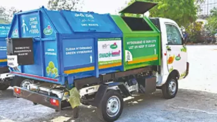 garbage collection vehicle