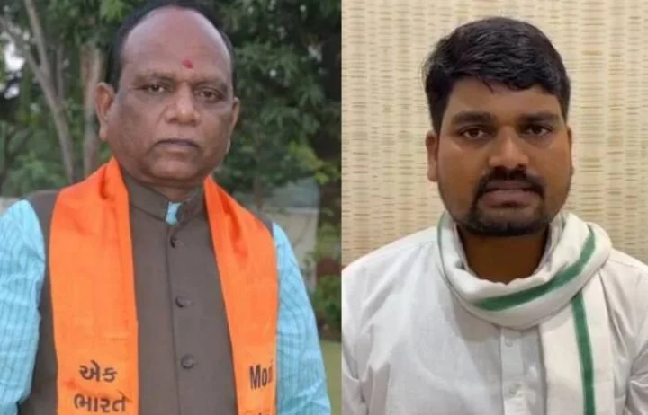 BJP MP Mansukh Vasava, AAP MLA Chaitar Vasava