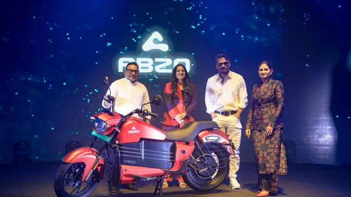 ABZO Motors launched an electric motorcycle named ...