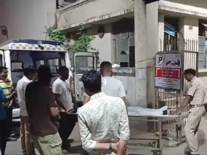 A motorcyclist was hit by a corporation garbage cart