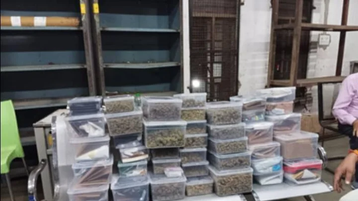 Drugs hidden in books and toys were caught