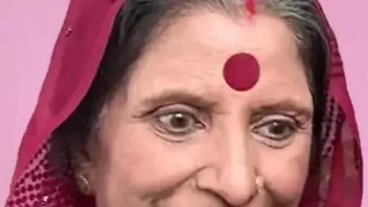 Veteran Gujarati drama and film actress Charuben ...